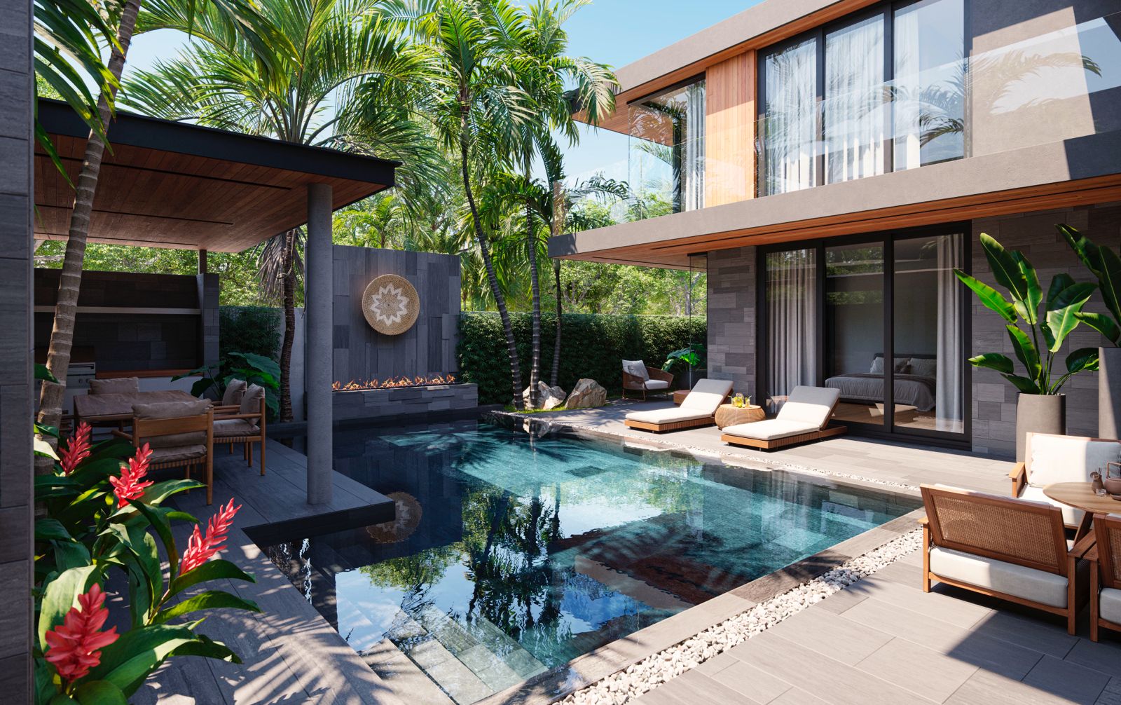 Тропические виллы в комплексе Redwood Luxury