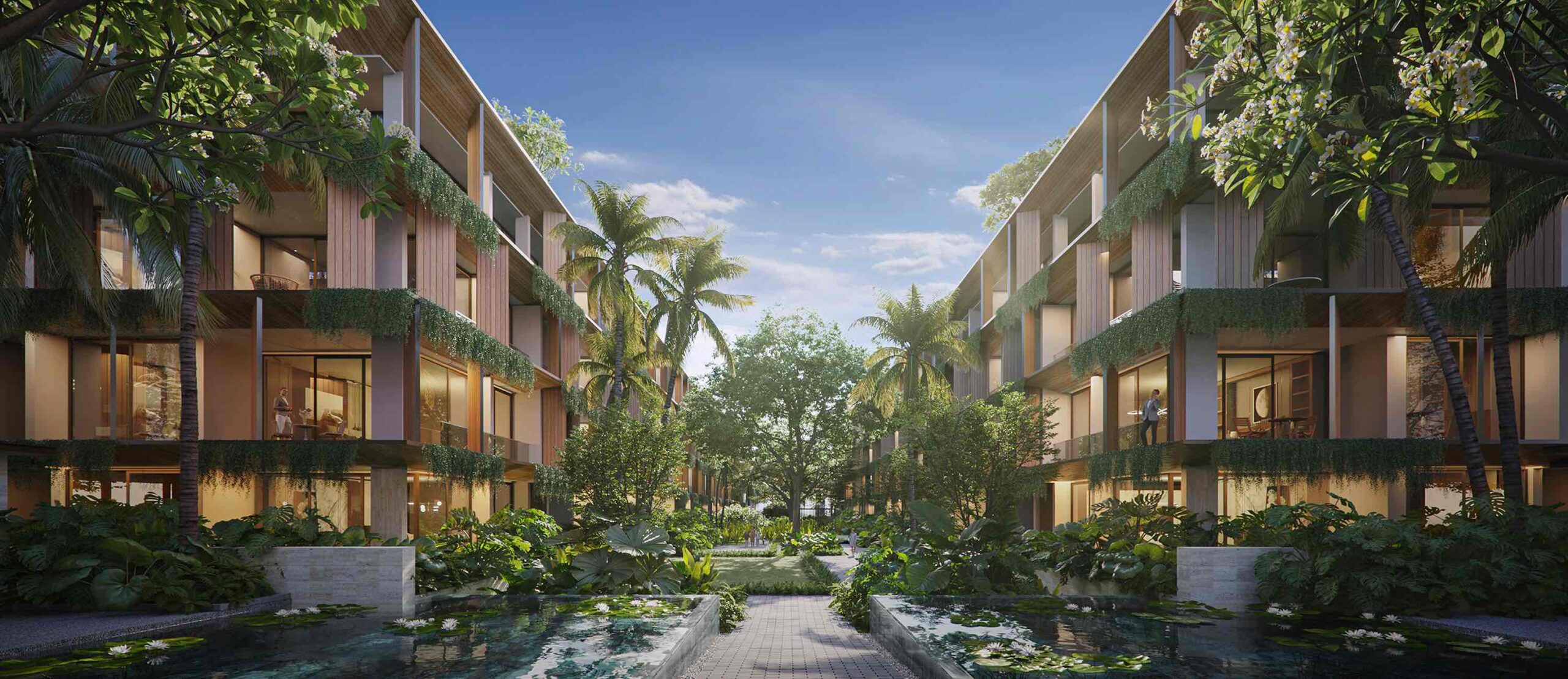 Дуплексы с 4 спальнями в Eden Residences