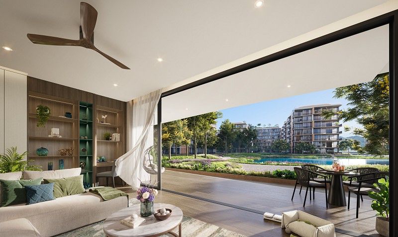 Роскошные апартаменты в Sky Park Elara