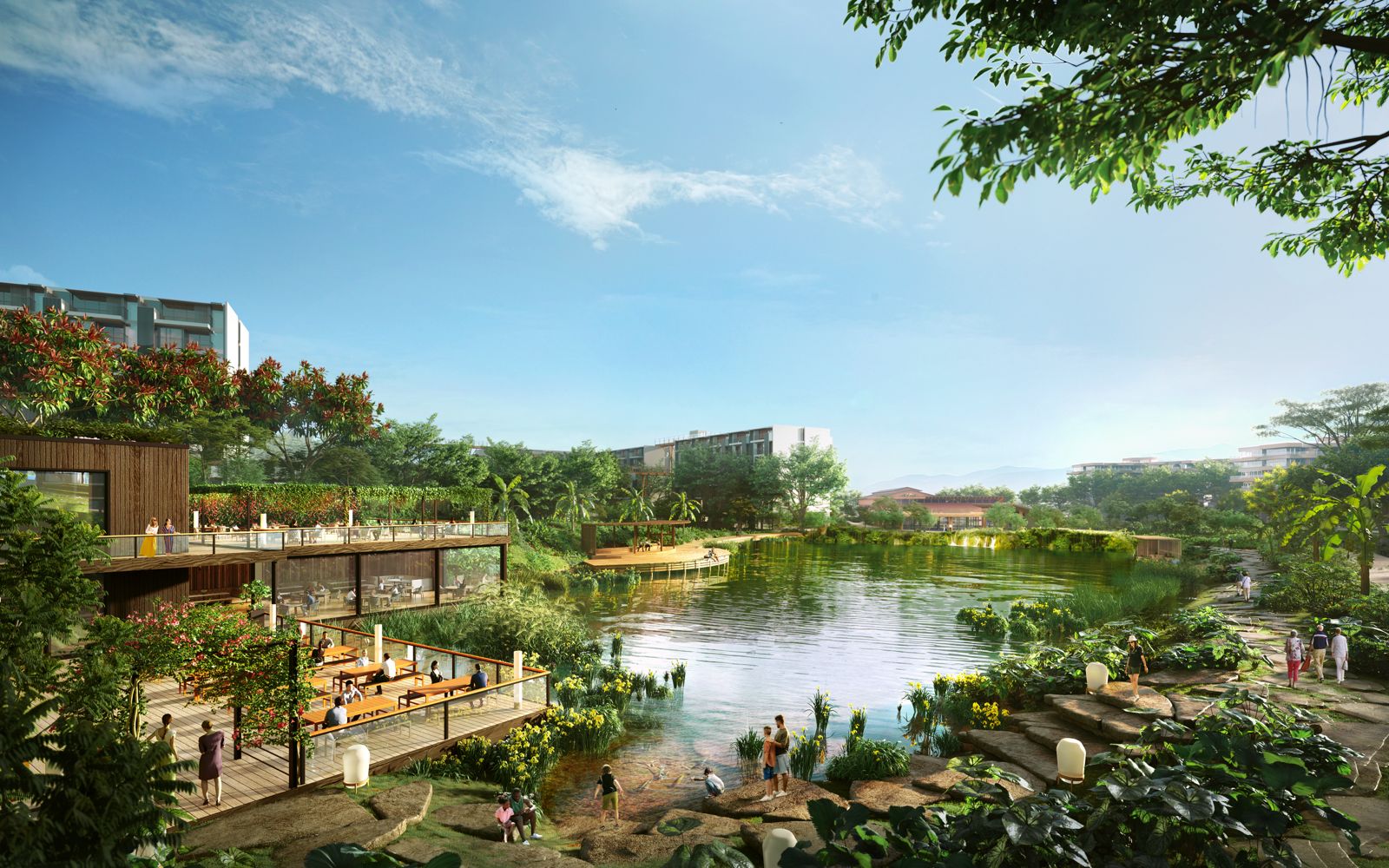 Просторные апартаменты в Laguna Lakelands Lakeview