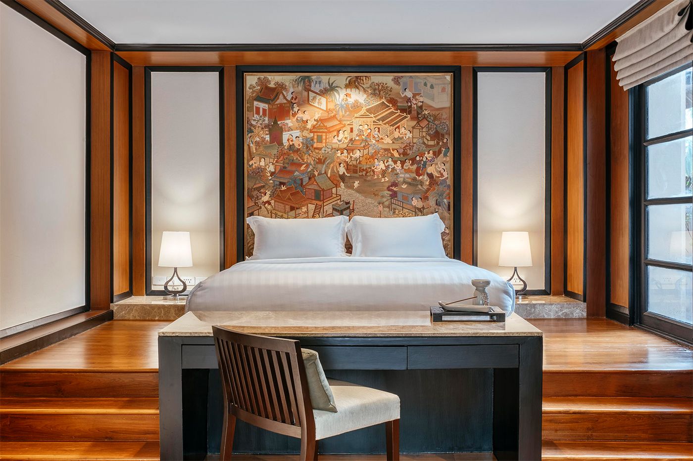 Banyan Tree: вилла с японской кроватью и открытой ванной