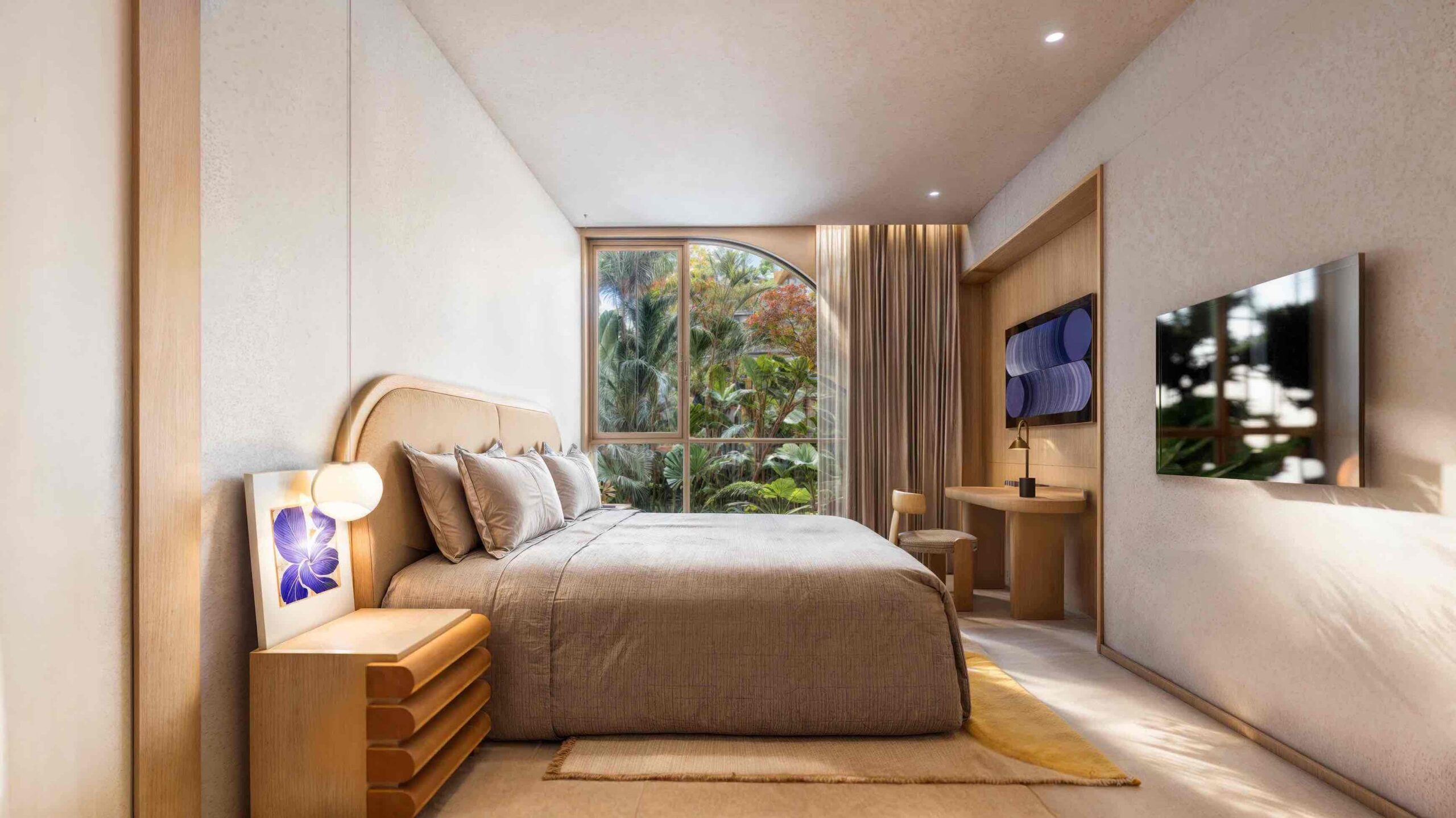 Современные апартаменты с 2 спальнями в The Standard Residences