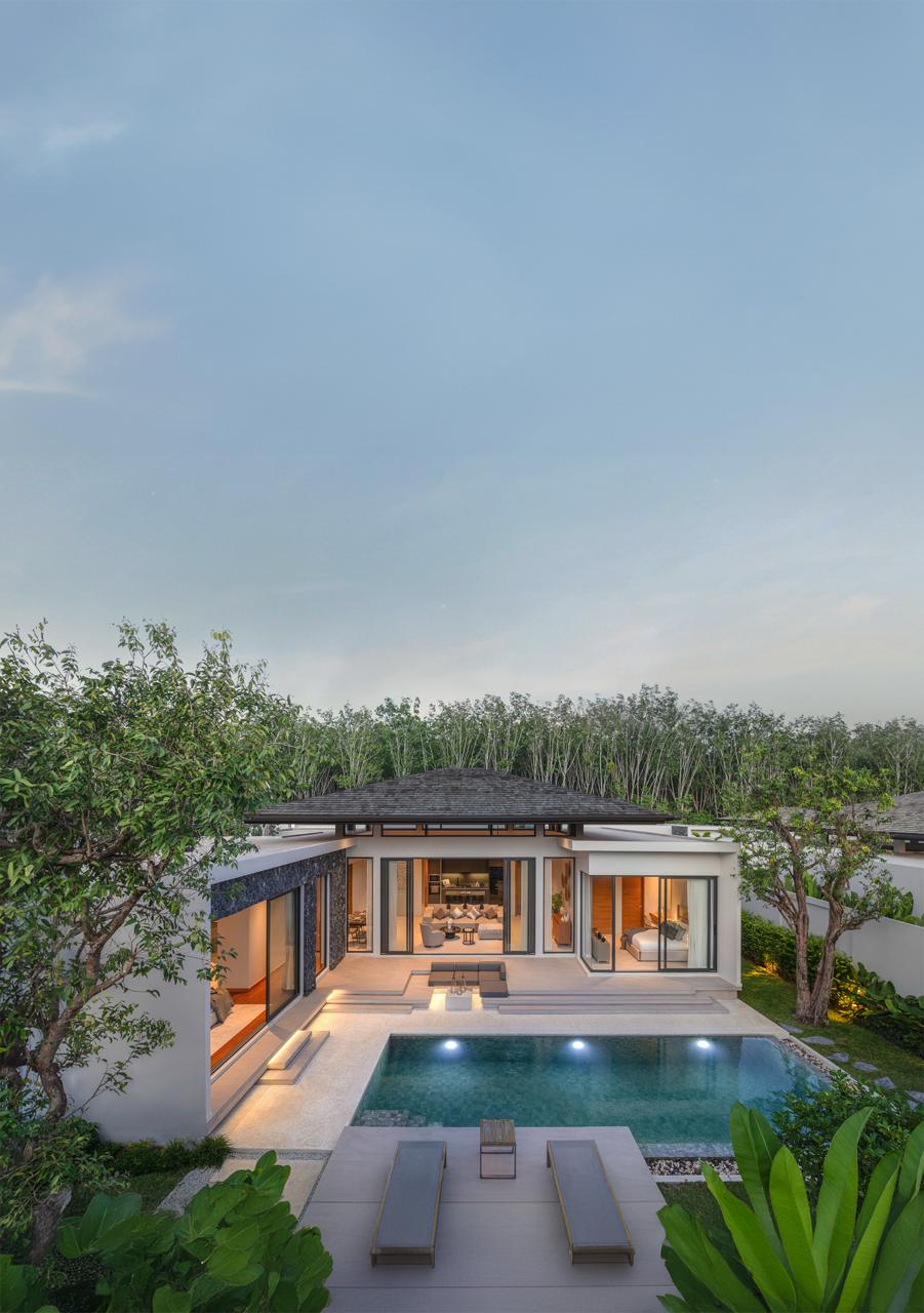 Botanica Four Seasons – коллекция вилл в модерн лофт стиле